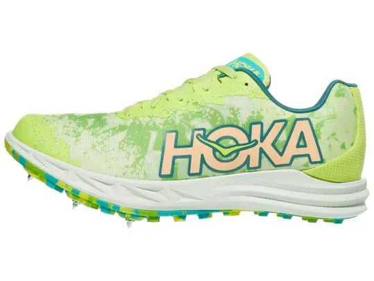 Hoka | U Crescendo XC | Unisex Spike | Lettuce/Electric Lime