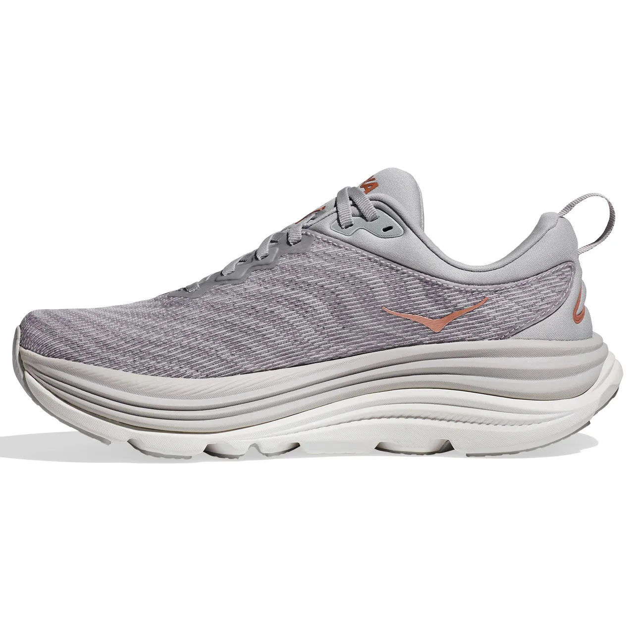 HOKA ONE ONE Women's Gaviota 5 - Harbor Mist / Rose Gold (Wide Width)