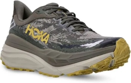 HOKA Stinson 7 logo-print sneakers Green