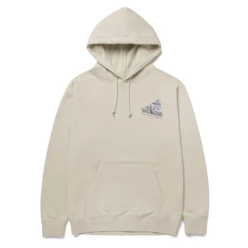 HUF Withstand Triple Triangle Hoodie Sand