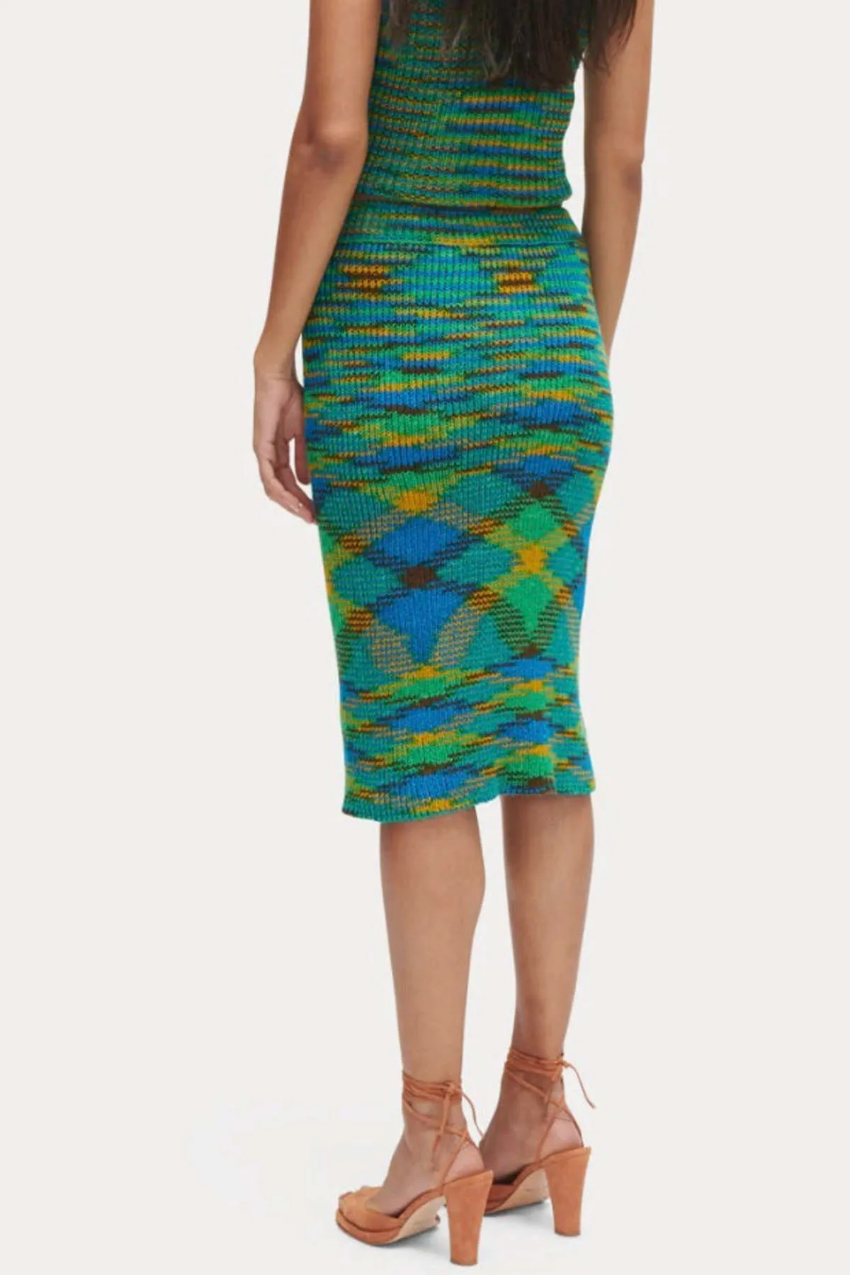 Hyland Skirt - Green Multi