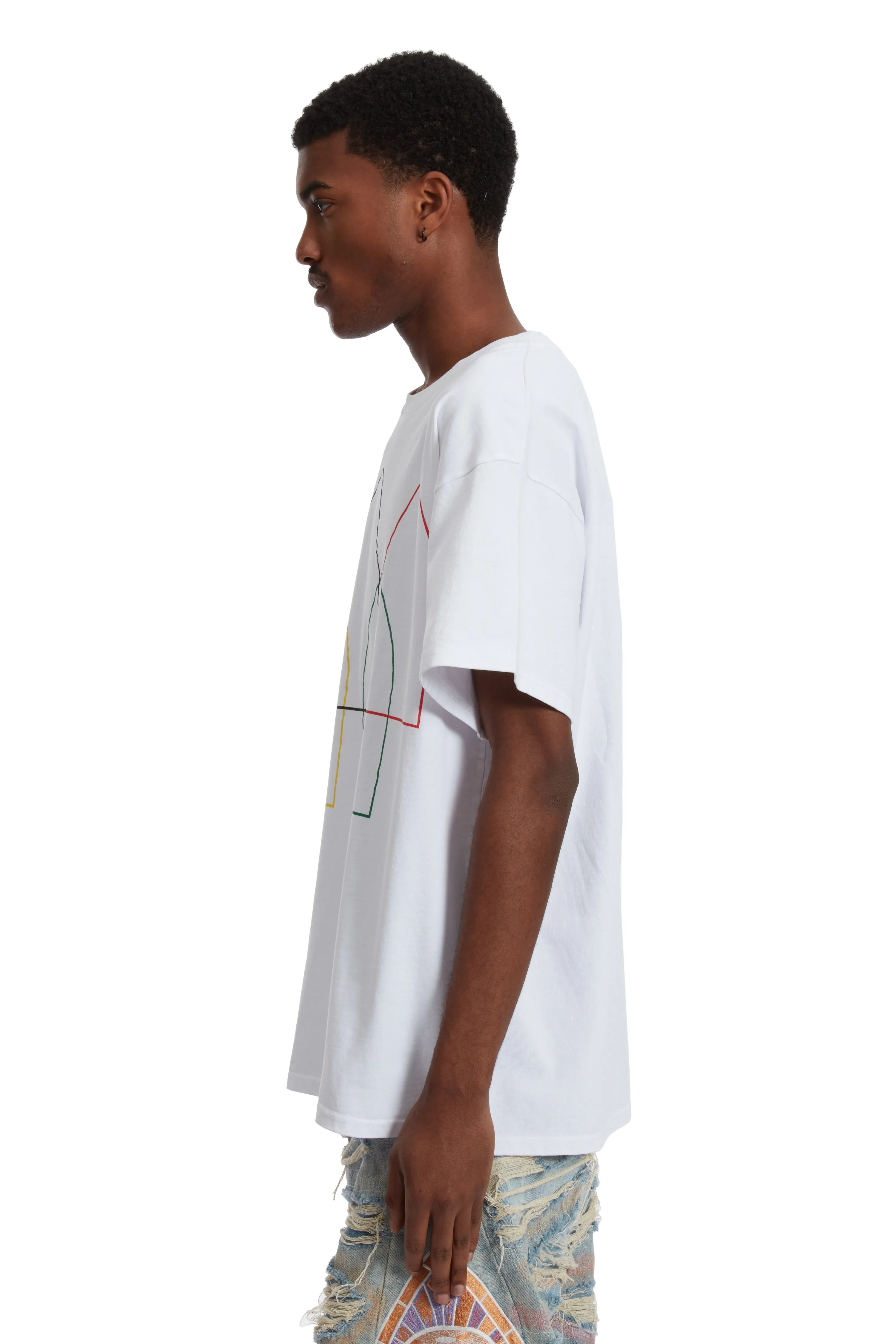 INTERWOVEN WINDOWS SHORT SLEEVE