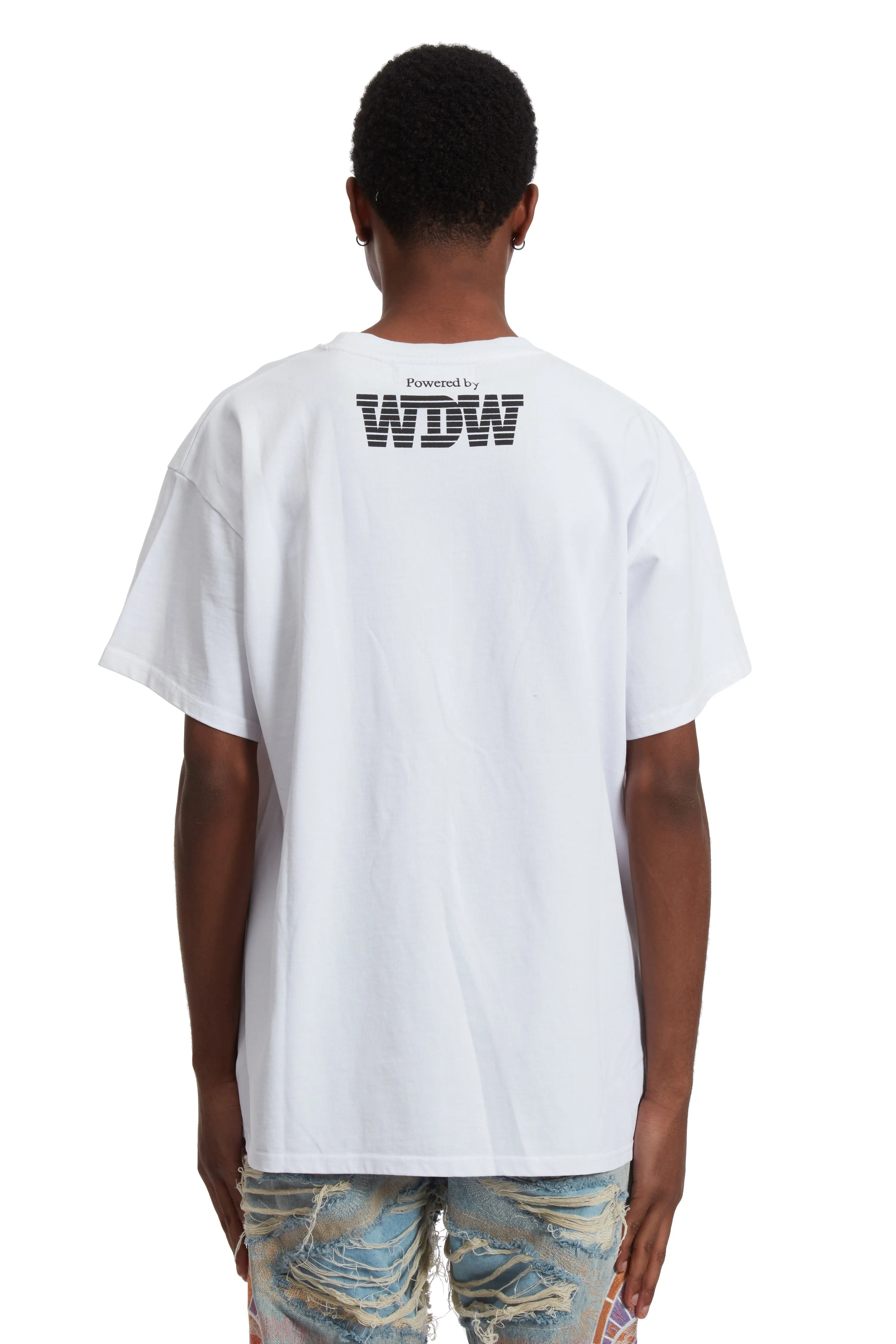 INTERWOVEN WINDOWS SHORT SLEEVE