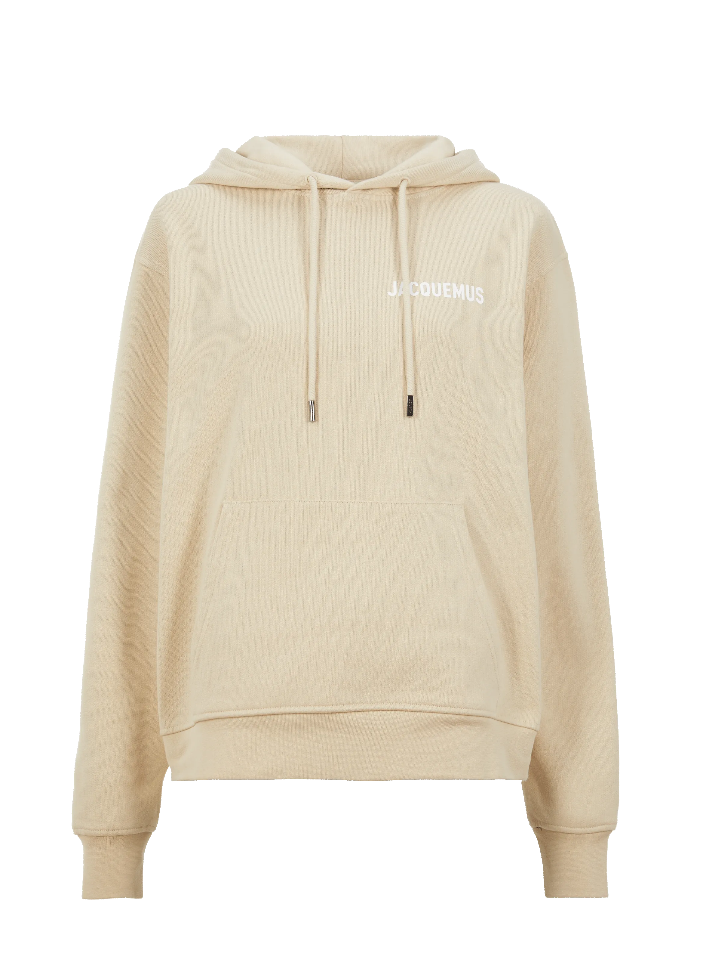 JACQUEMUS  Le Sweatshirt Jacquemus cotton hoodie - Beige