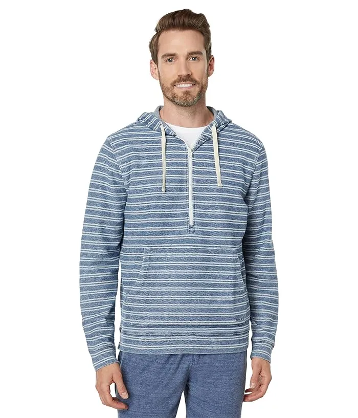 johnnie-O Bales Indigo Popover Hoodie