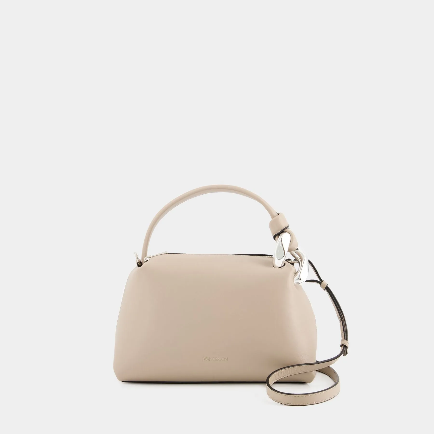 J.W. Anderson  The JWA Corner Small Crossbody - J.W. Anderson - Leather - Taupe