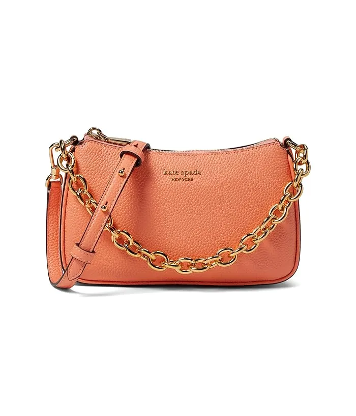 Kate Spade New York Jolie Pebbled Leather Small Convertible Crossbody