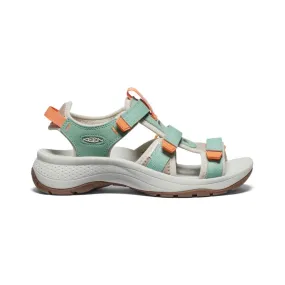 Keen Womens Astoria West Open Toe Sandals - Granite Green/Tangerine