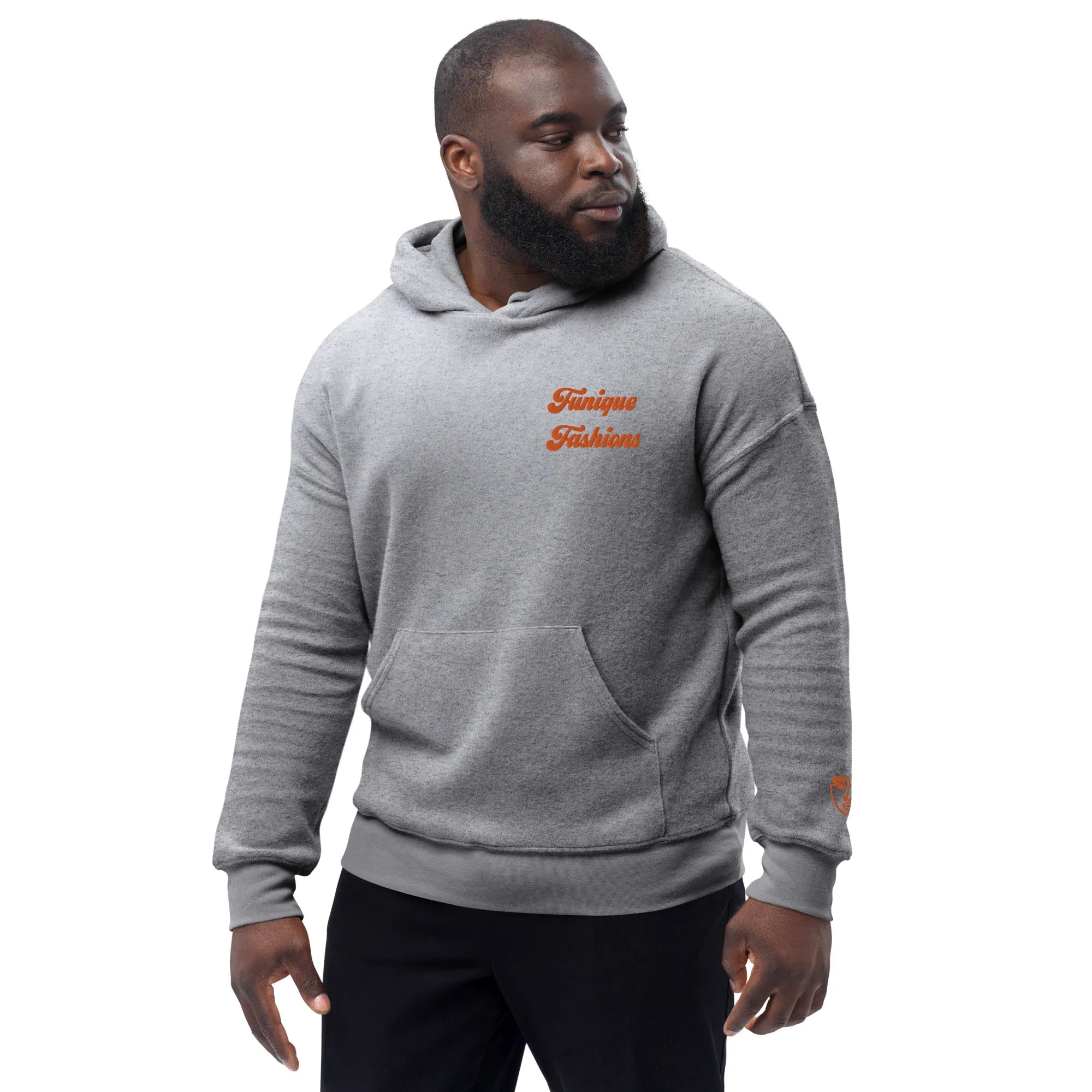 King-of-Sandtown Unisex sueded fleece hoodie