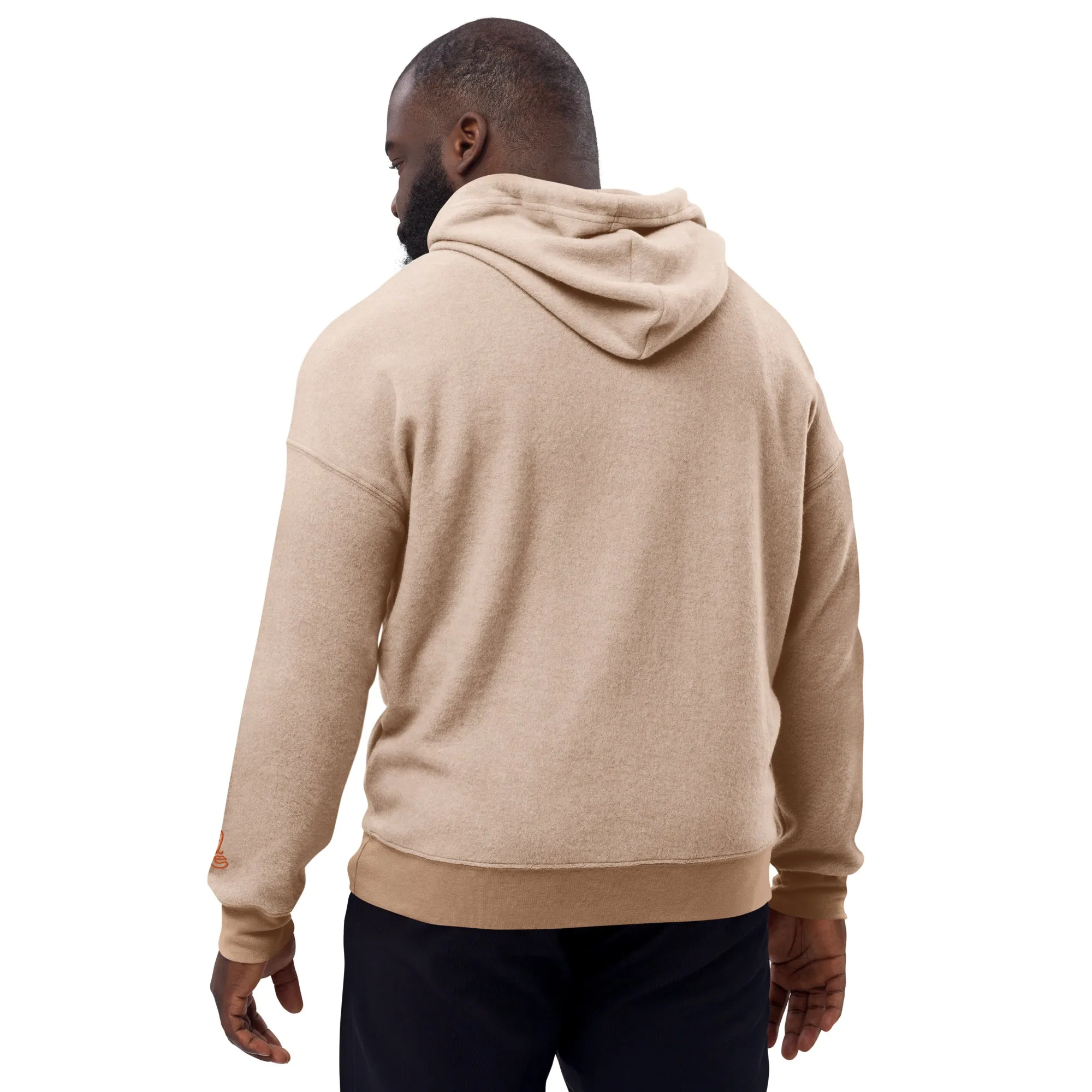 King-of-Sandtown Unisex sueded fleece hoodie