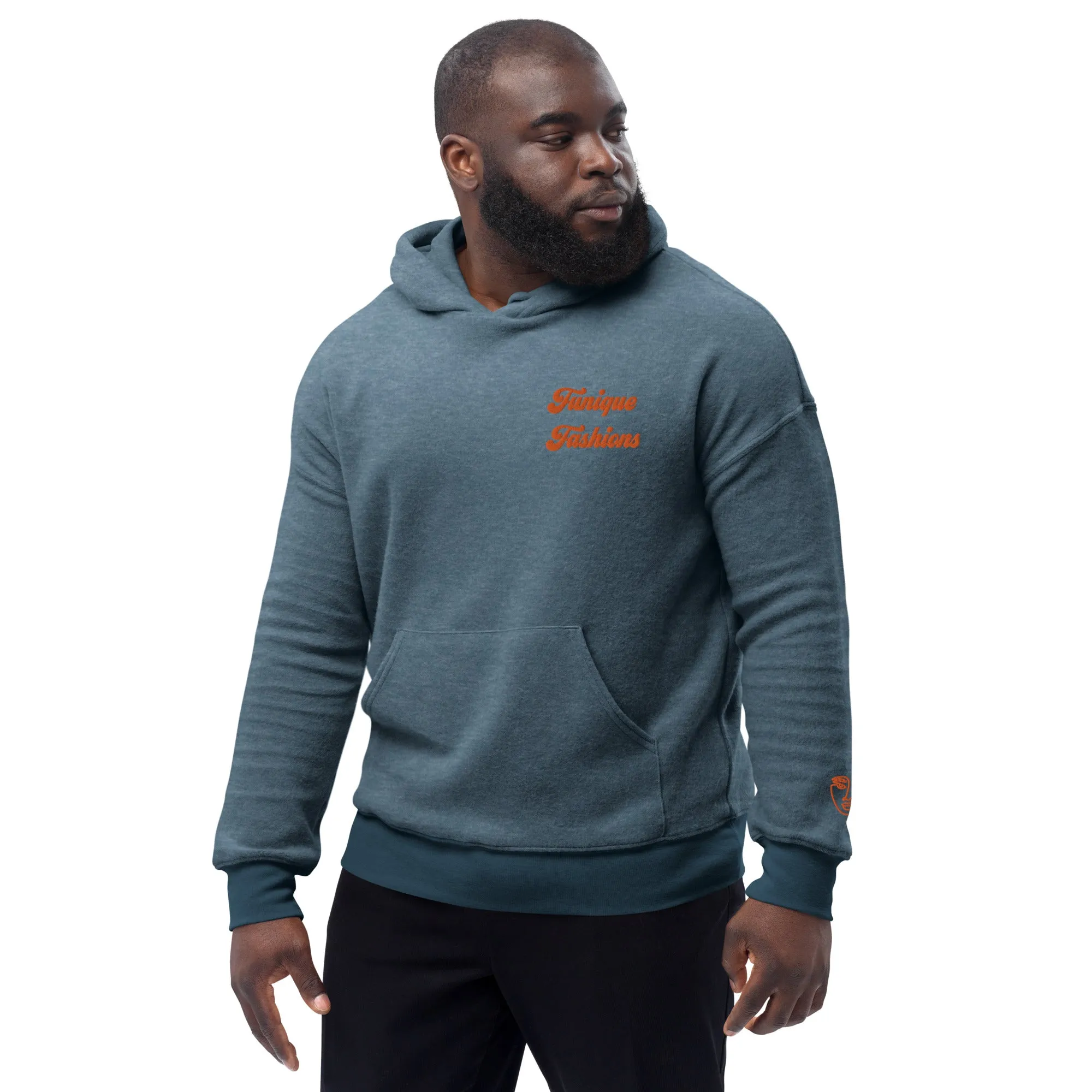 King-of-Sandtown Unisex sueded fleece hoodie