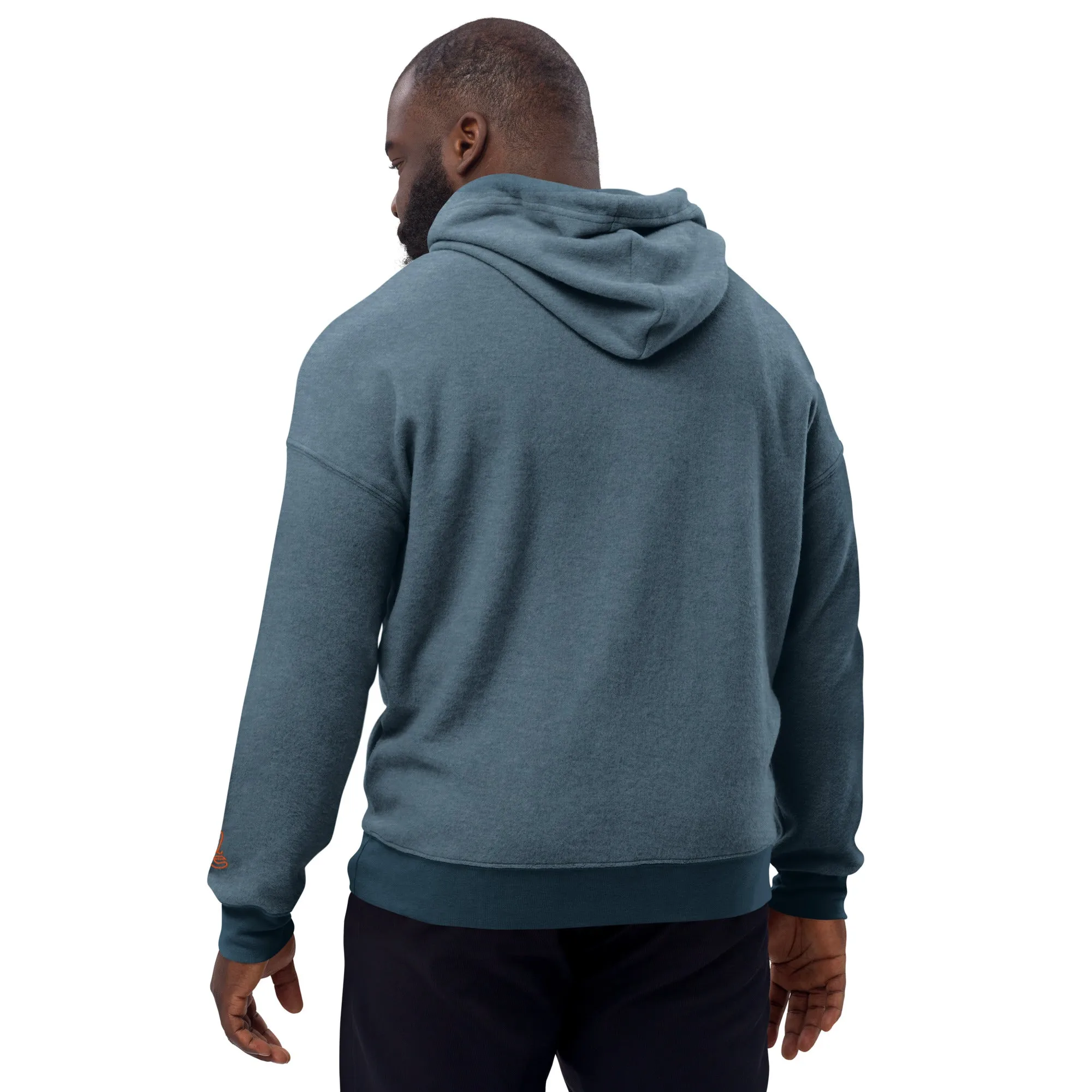 King-of-Sandtown Unisex sueded fleece hoodie