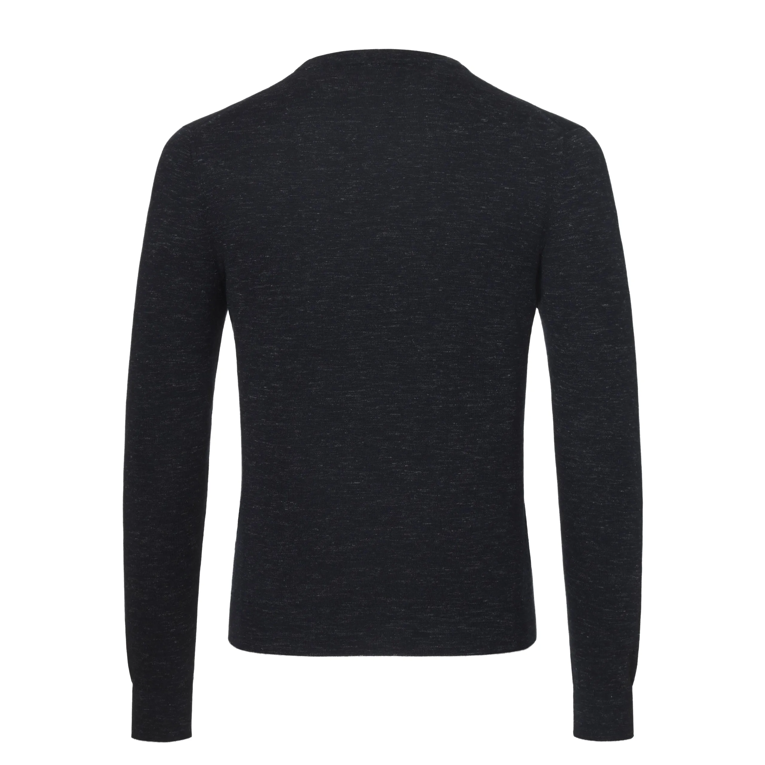  Kiton Silk-Cashmere Blend Pullover in Diamond Blue