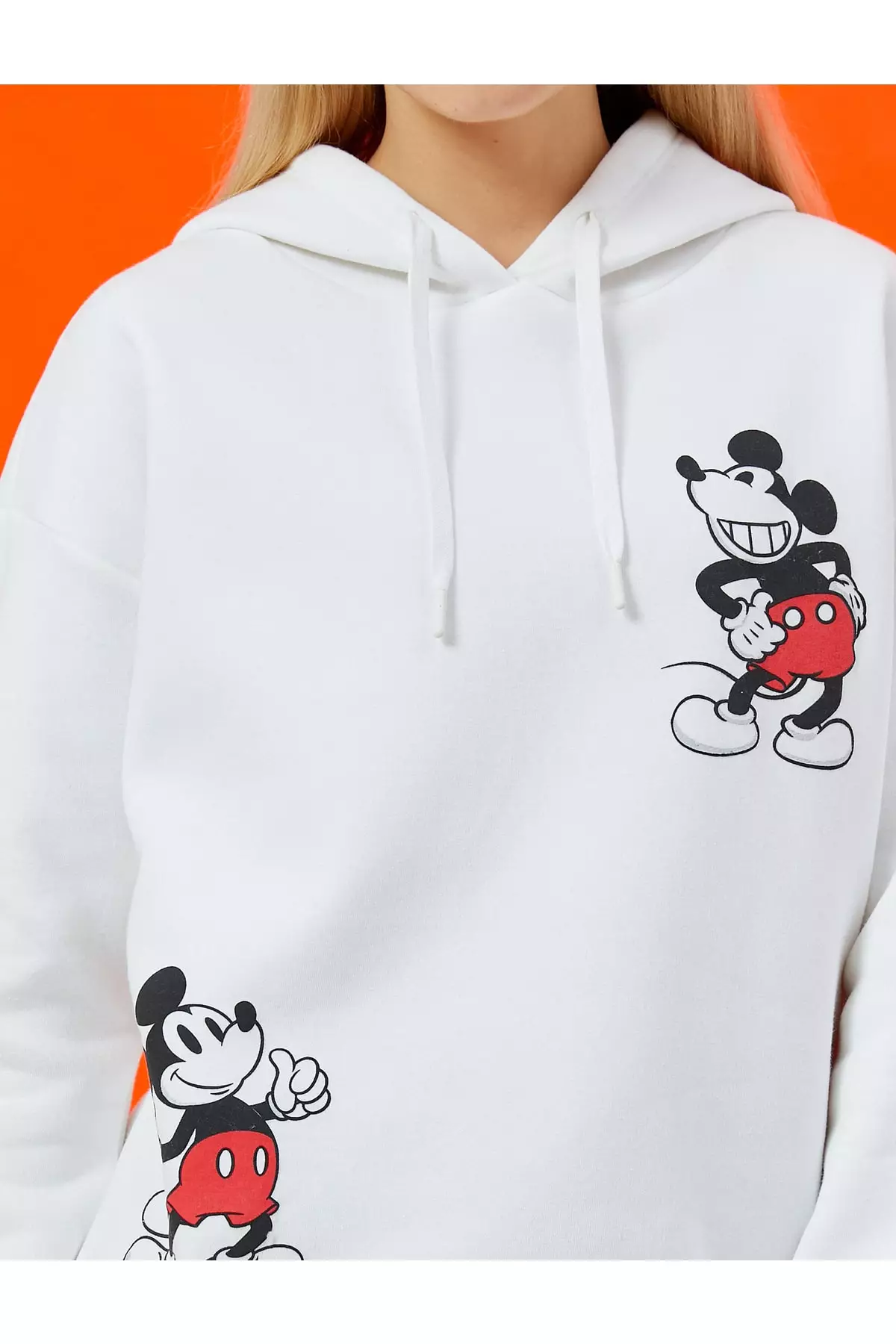 KOTON Mickey Mouse Disney Licensed Hoodie