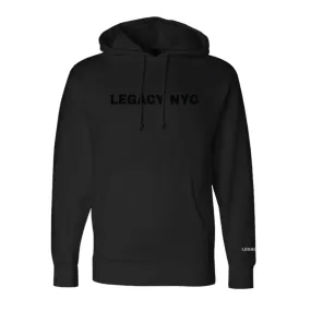 LEGACY NYC Silicone Premium Hoodie Noir