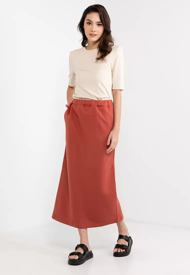 LEPSIM WOMENS WOVEN SKIRT