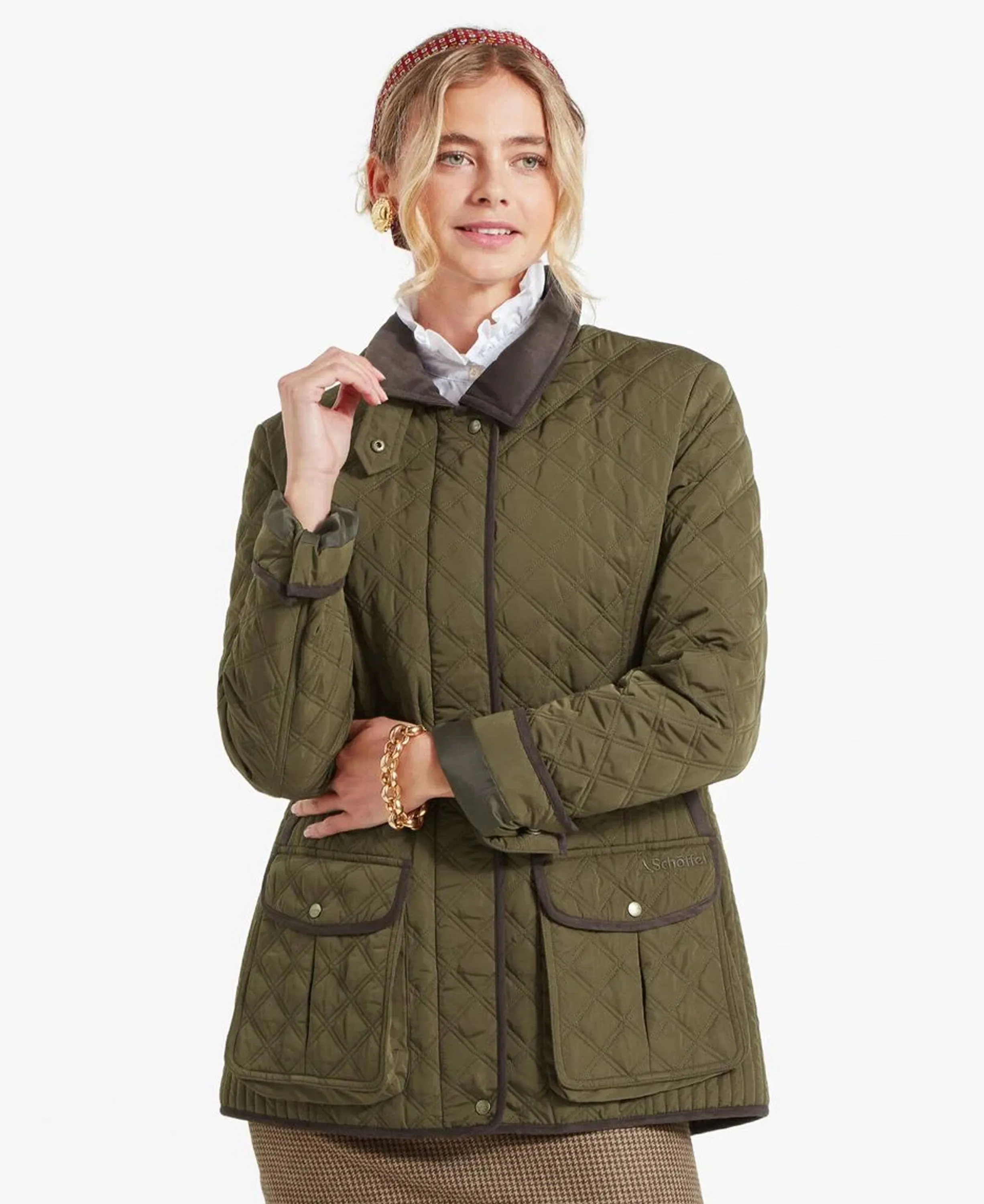 Lilymere Quilt Jacket                             Olive