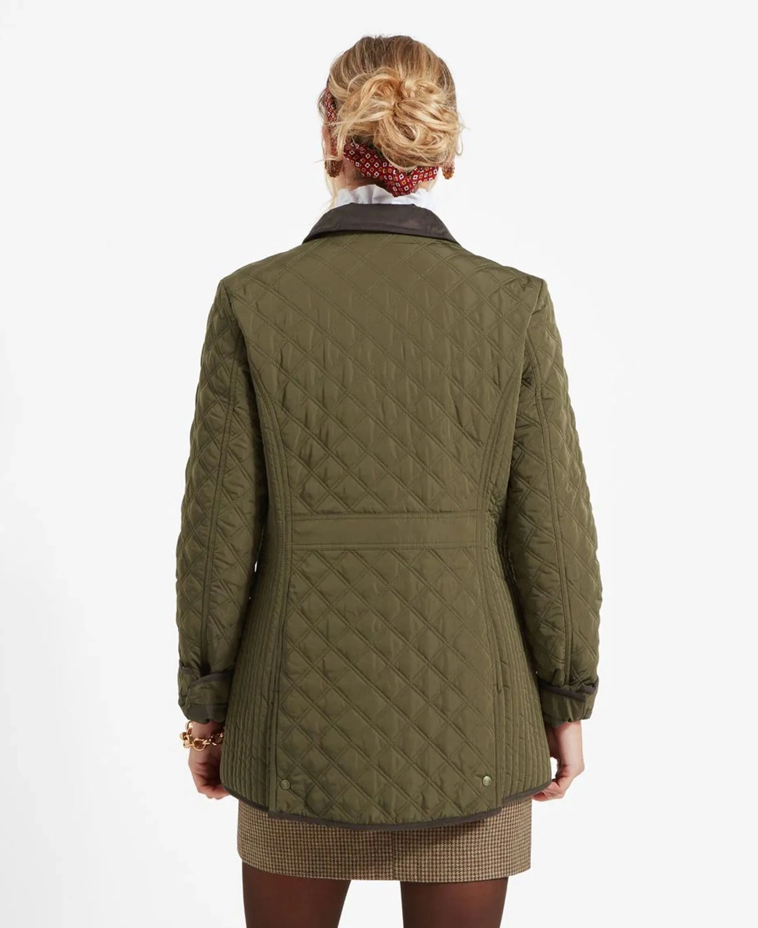 Lilymere Quilt Jacket                             Olive