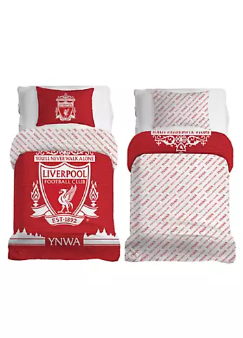 Liverpool FC Reversible Duvet Cover Set | Kaleidoscope