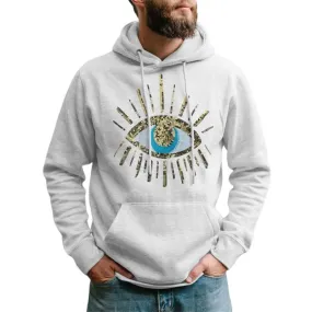 Men's Casual Printed Long Sleeve Hoodie 16649278X