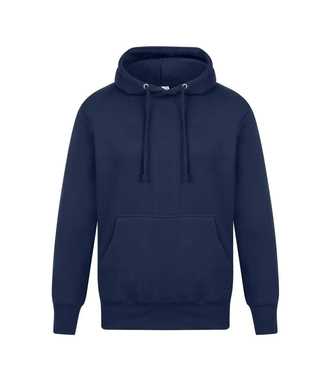 Mens premium ringspun cotton hoodie navy Casual Classics