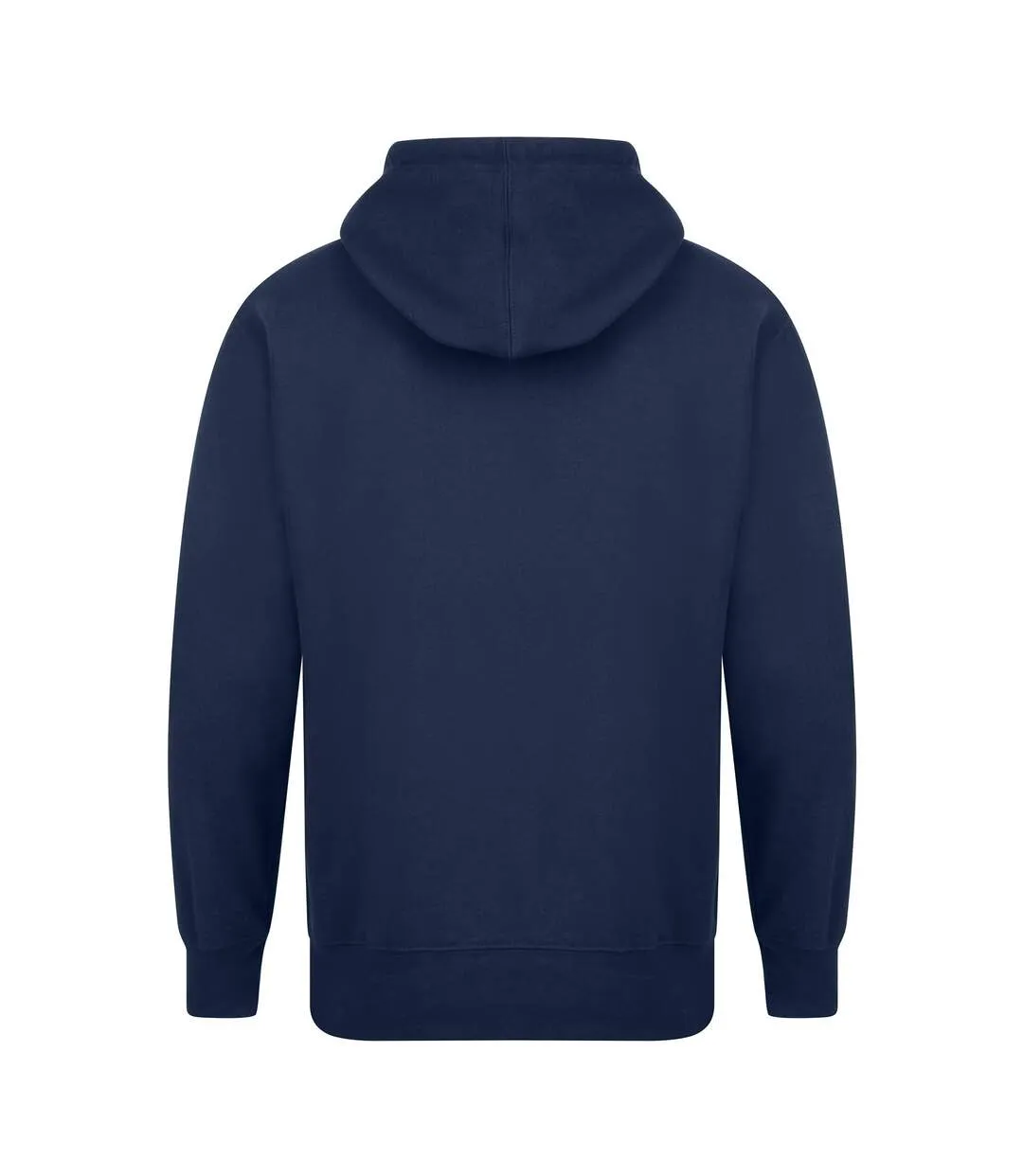 Mens premium ringspun cotton hoodie navy Casual Classics