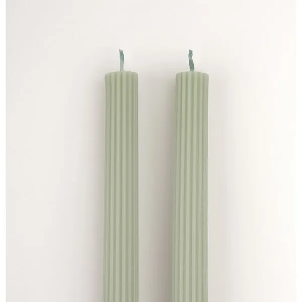 Meri Meri Green Table Candles