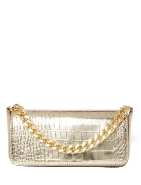 Miley Croc Shoulder Bag