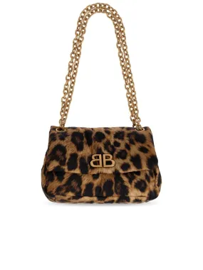 Monaco Chain Bag Leopard Print