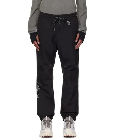 Moncler Black Windproof Padded Trousers