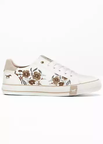 Mustang Floral Trainers | Grattan