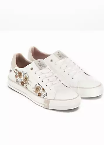 Mustang Floral Trainers | Grattan