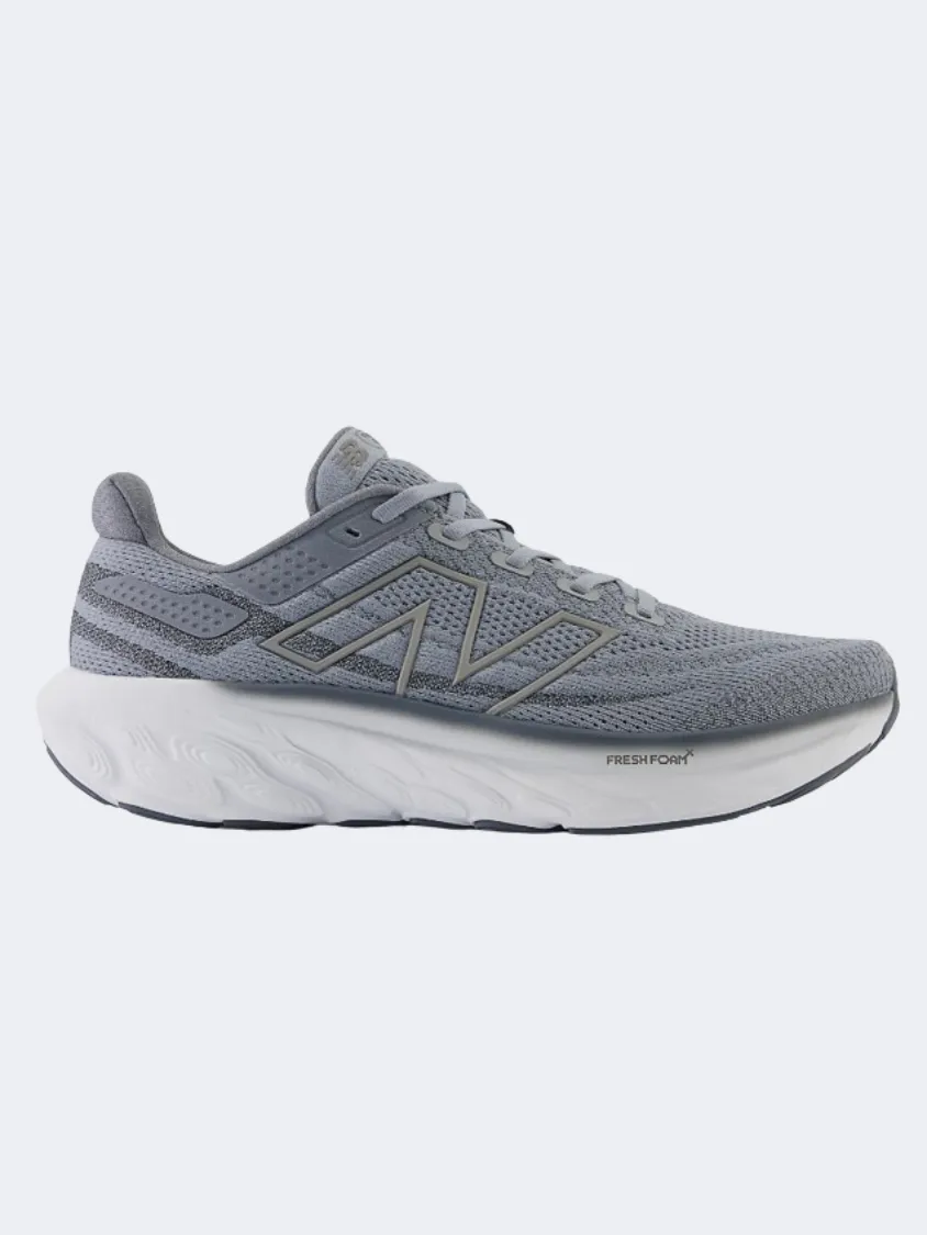 New Balance 1080 V13 Men Running Shoes Steel/ Titanium/White