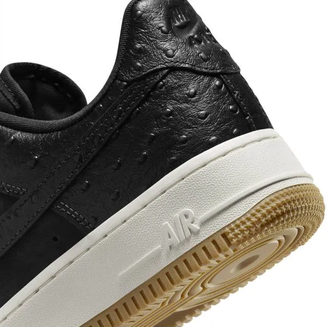 Nike Air Force 1 Low Black Ostrich