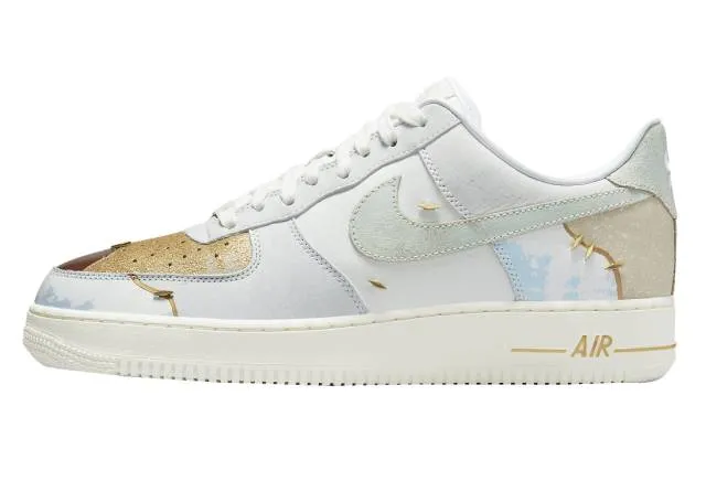 NIKE AIR FORCE 1 LOW PATCHWORK PEAK WHITE