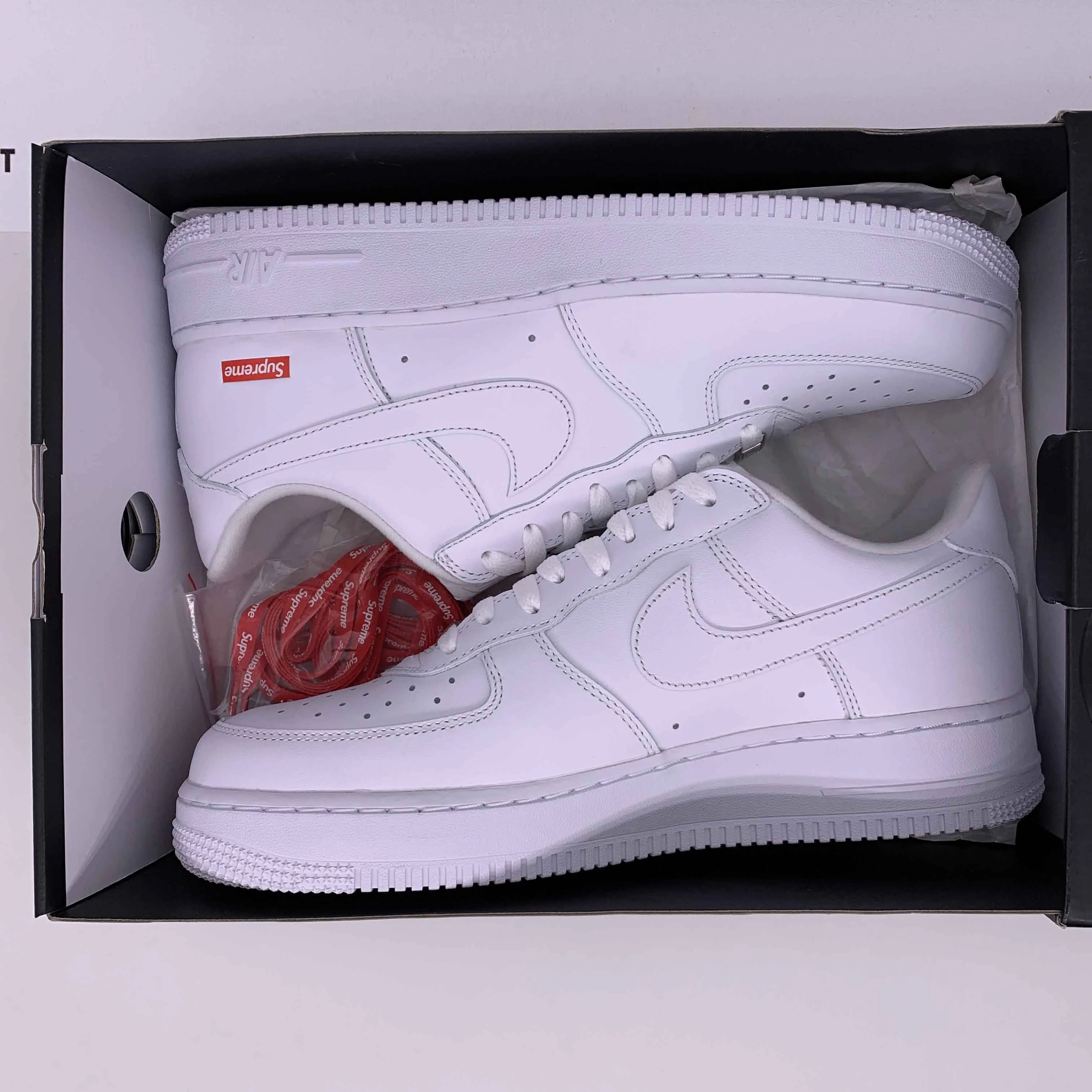 Nike Air Force 1 Low Supreme White 2020 New Size 12