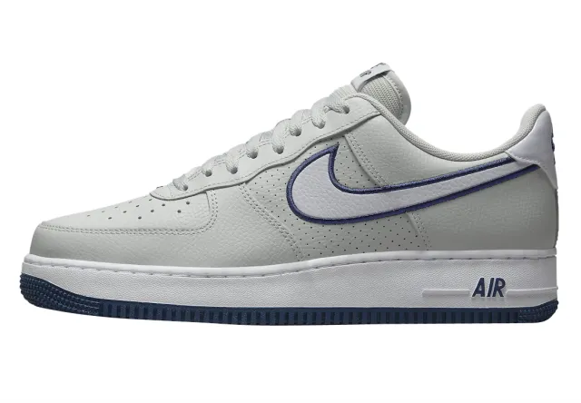 NIKE AIR FORCE 1 LOW WOLF GREY MIDNIGHT NAVY