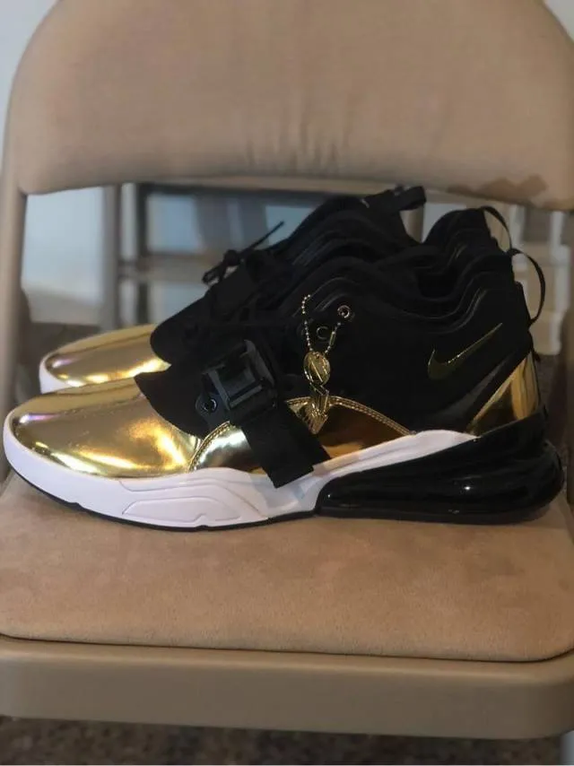 Nike Air Force 270 QS Gold Standard "Finals Edition"