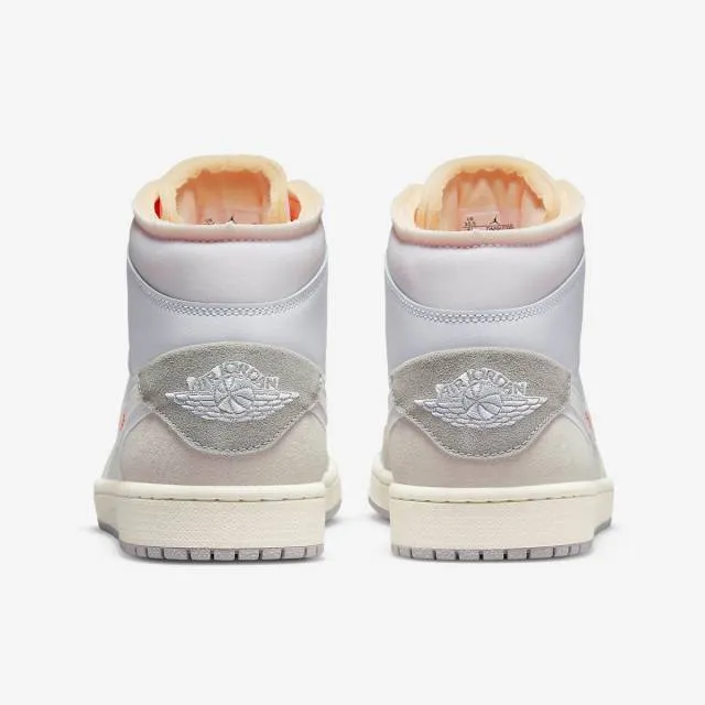 Nike Air Jordan 1 Mid SE Craft (Inside Out/ White/ Montr...