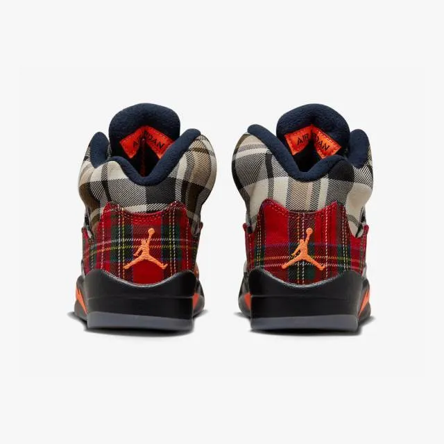 Nike Air Jordan 5 Retro GS (Plaid/ Multicolor/ Black/ To...