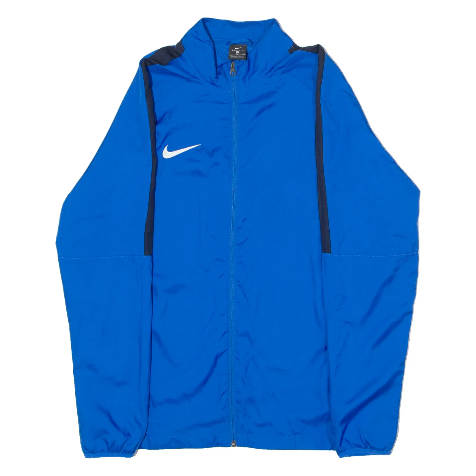 NIKE Mens Windbreaker Jacket Blue XL