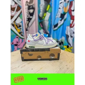 Nike Off White Dunk Low Lot 47 UK 7.5