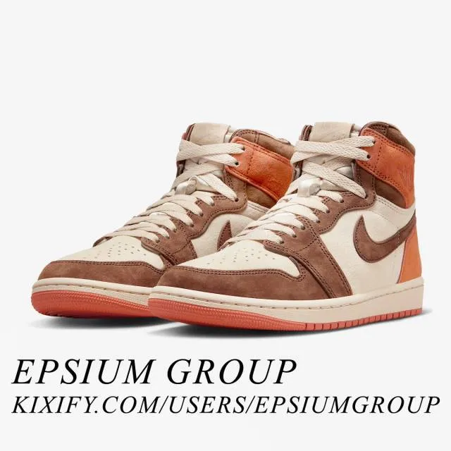 Nike Women's Air Jordan 1 Retro High OG (Cacao Wow/ Caca...