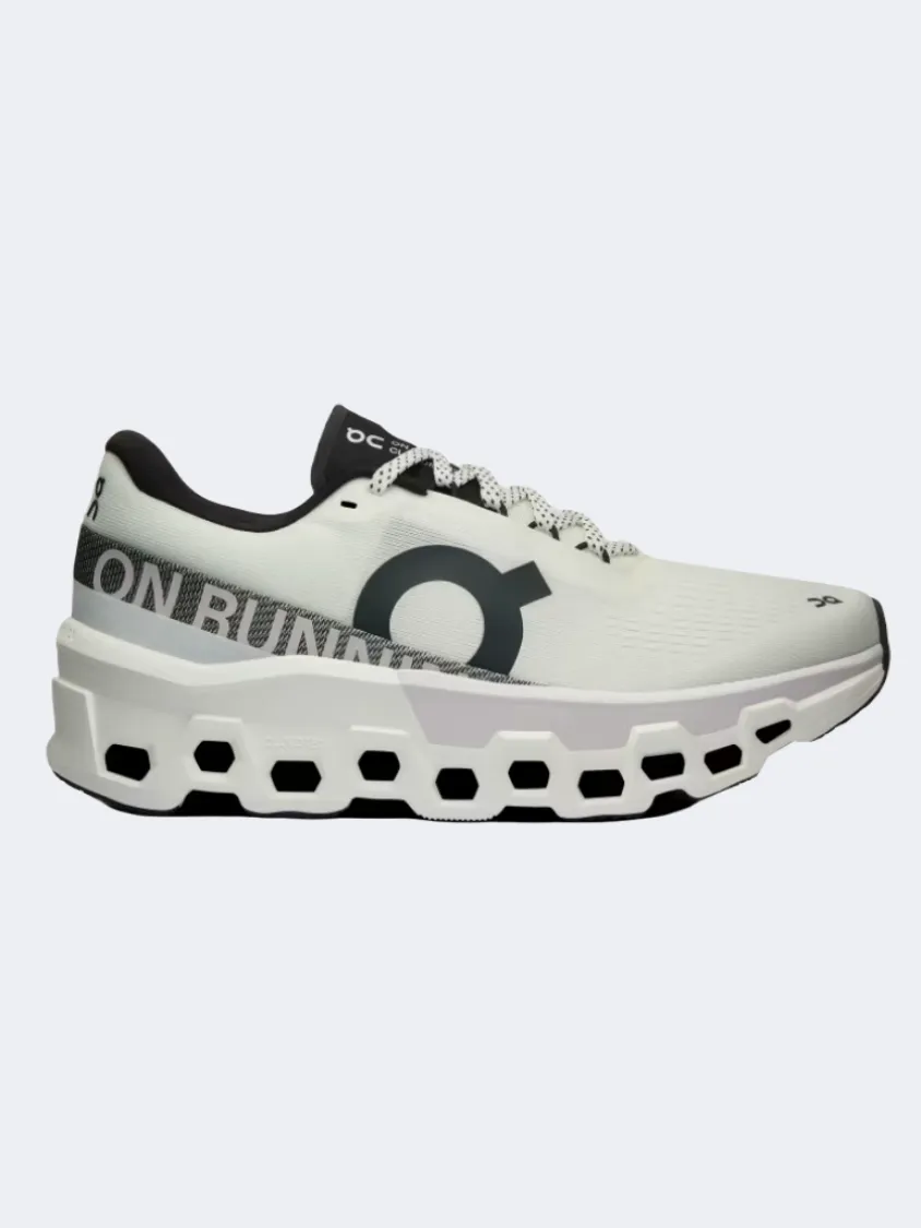 On Cloudmonster 2 Women Running Shoes White/Frost