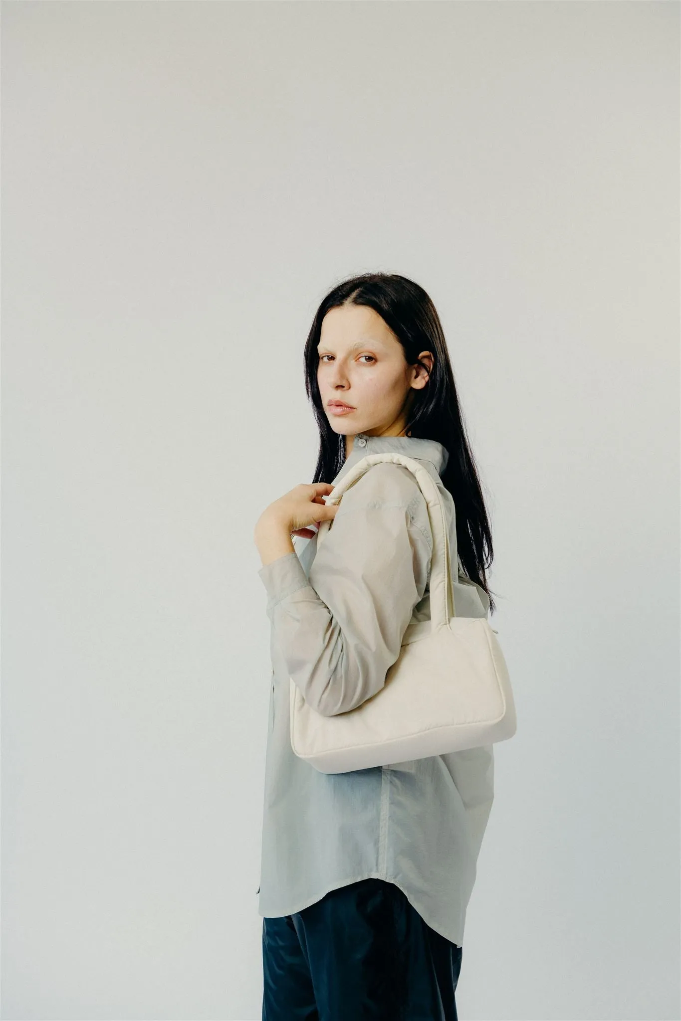 Padded Square Shoulder Bag