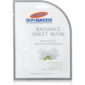 PALMER'S SKIN SUCC RADIANCE SHEET MASK 20ML