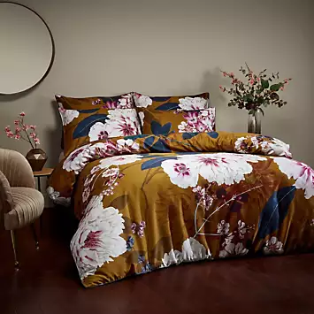 Paoletti Kyoto Digital Print 200 Thread Count 100% Cotton Duvet Cover Set | Kaleidoscope