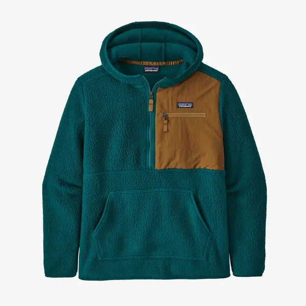 Patagonia Retro Pile Pullover - Dark Borealis Green