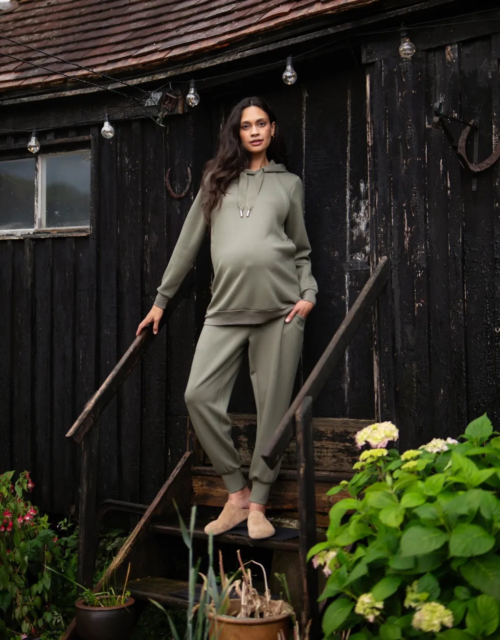 Perdita | Super-Soft Maternity Hoodie with Nursing Zips