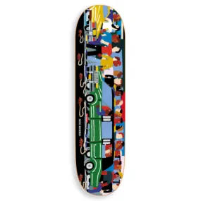 Polar Skate Co. Nick Boserio Limo Skate Deck  Comes with a sheet of Free grip tape.